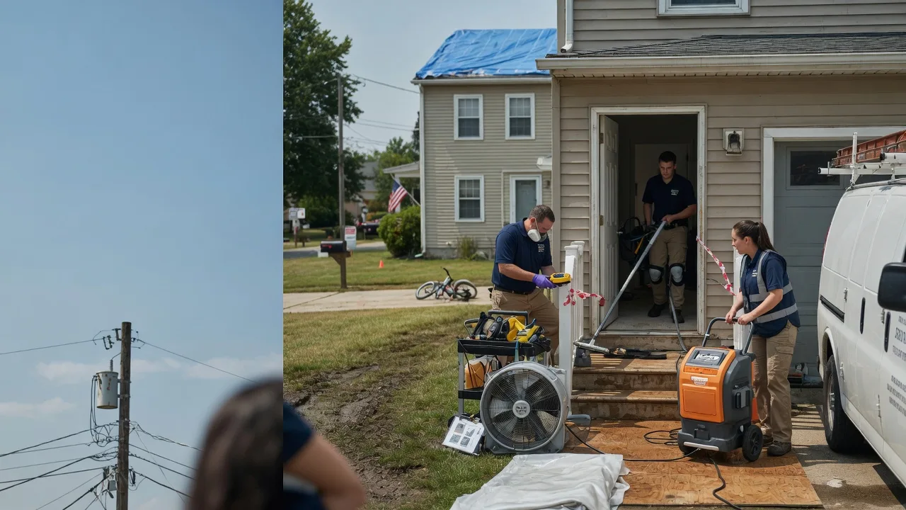 Water Damage Repair in Sumerco, WV near me